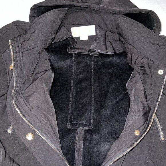 Michael Kors Women's Trench Water Resistant Hooded Raincoat Jacket Plus Sz 1X - Picture 4 of 15